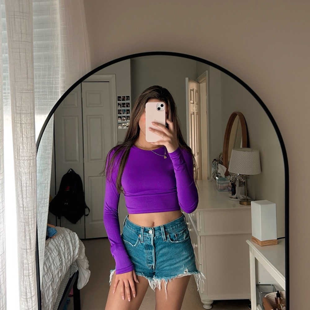 Forever 21 Long Sleeve Crop